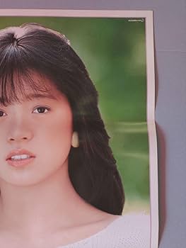 中森明菜　ポスター 中森明菜「エッセンシャル・シャンプー」商品発売宣伝ポスター